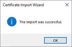 Click OK.